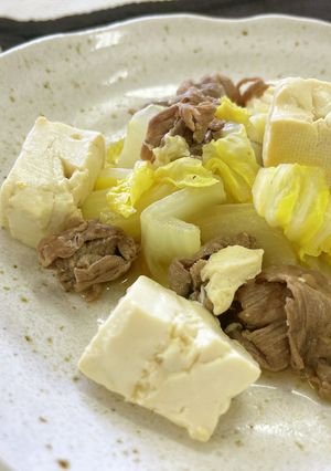 肉豆腐-レシピのメイン写真