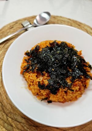 韓国で話題のキムチチャーハン-レシピのメイン写真