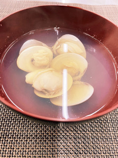 蛤のお出汁たっぷり贅沢なお吸い物-レシピのメイン写真