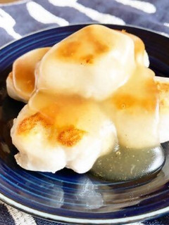 里芋もちのかぼす餡かけ-レシピのメイン写真