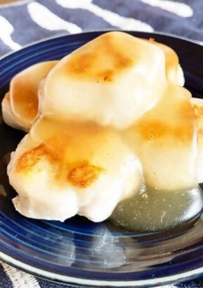 里芋もちのかぼす餡かけ-レシピのメイン写真