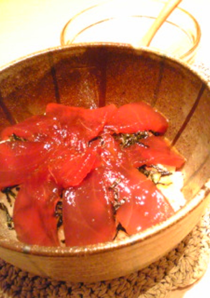 我が家の漬け丼-レシピのメイン写真