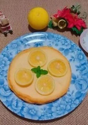 かぼす香るヨーグルトチーズケーキ-レシピのメイン写真