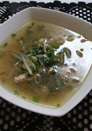 ごま油香る中華スープ・。☆-レシピのメイン写真