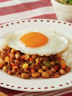 簡単キーマカレー丼-レシピのメイン写真