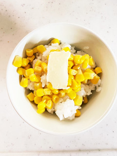 レンジで簡単!コーンバター丼-レシピのメイン写真