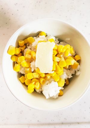 レンジで簡単！コーンバター丼-レシピのメイン写真