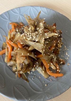 ささがききんぴらごぼう-レシピのメイン写真