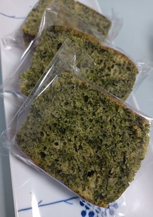 バターなしほうれん草パウンドケーキ-レシピのメイン写真