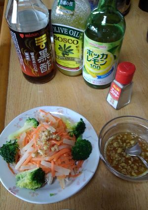 レモンで味わう野菜と鶏肉　-レシピのメイン写真