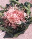とっても簡単★冷凍菜の花の味ぽんおひたし