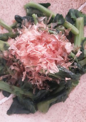 とっても簡単★冷凍菜の花の味ぽんおひたし-レシピのメイン写真