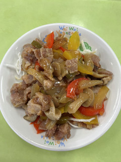 【保育園給食】豚肉の黒酢ソース-レシピのメイン写真