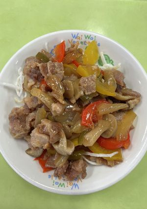 【保育園給食】豚肉の黒酢ソース-レシピのメイン写真