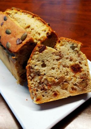 デーツとバナナの米粉パウンドケーキ-レシピのメイン写真