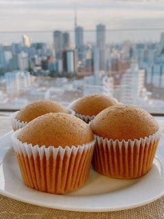 オートミールパウダーで作る黒糖蒸しパン-レシピのメイン写真