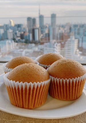 オートミールパウダーで作る黒糖蒸しパン-レシピのメイン写真