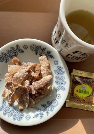 有機の恵み！甘辛の誘惑★生姜チップス-レシピのメイン写真
