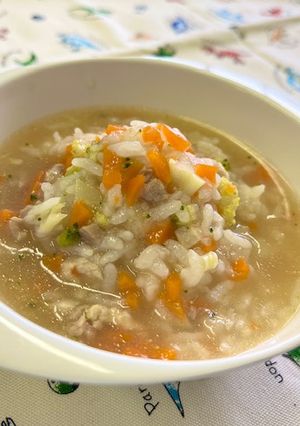 【離乳食】9か月から　チキンリゾット-レシピのメイン写真