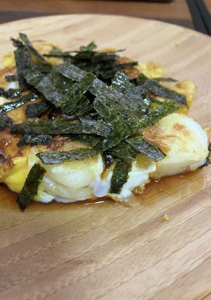 餅たま、焼肉のタレ バージョン-レシピのメイン写真