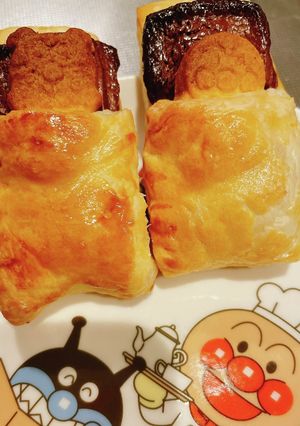 かわいい♡ねんねチョコパイ-レシピのメイン写真