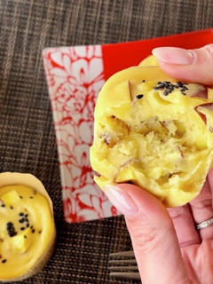 もちもち♪豆腐で作るさつまいもおやつ-レシピのメイン写真