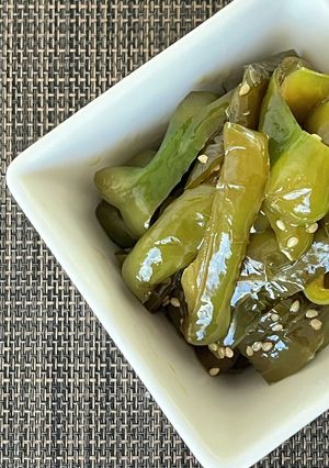 ピーマン嫌いが抱えて食べた！甘酢ピーマン-レシピのメイン写真