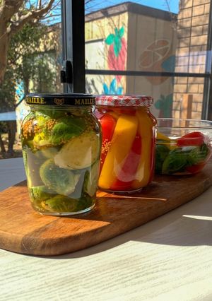 芽キャベツのピクルス(他の野菜でも!)-レシピのメイン写真