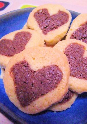 ラブリー♪簡単ハートクッキー-レシピのメイン写真