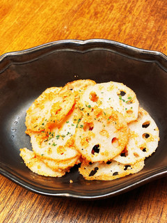 簡単!れんこん明太☆ご飯に合います♪-レシピのメイン写真
