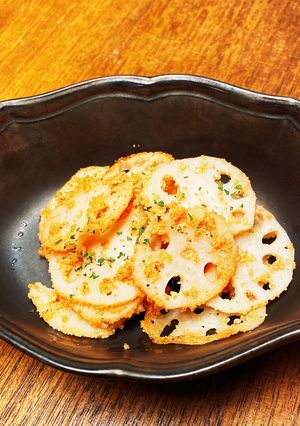 簡単！れんこん明太☆ご飯に合います♪-レシピのメイン写真