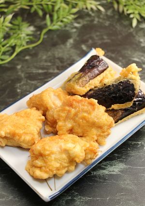 簡単！なすと鶏天-レシピのメイン写真