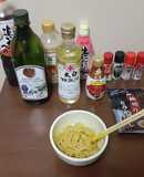 小腹用パスタ（具なしポークカレー風味）