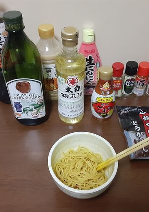 小腹用パスタ（具なしポークカレー風味）-レシピのメイン写真