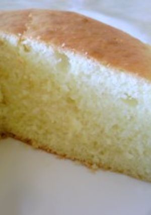 卵1個で!?ふわふわスポンジケーキ★-レシピのメイン写真