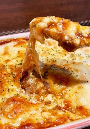低脂質！餃子の皮と豆腐で♡簡単ラザニア-レシピのメイン写真