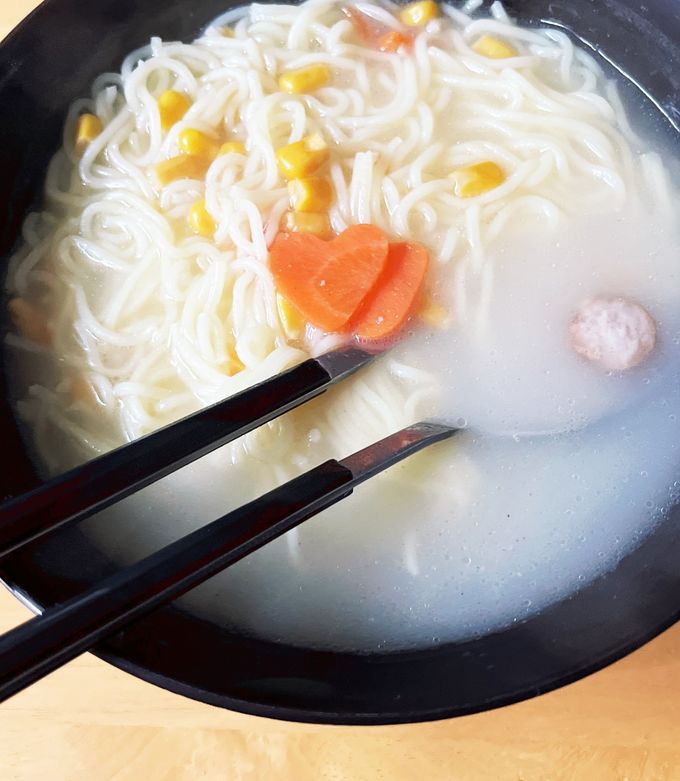焼きそばの麺でラーメン風-レシピのメイン写真