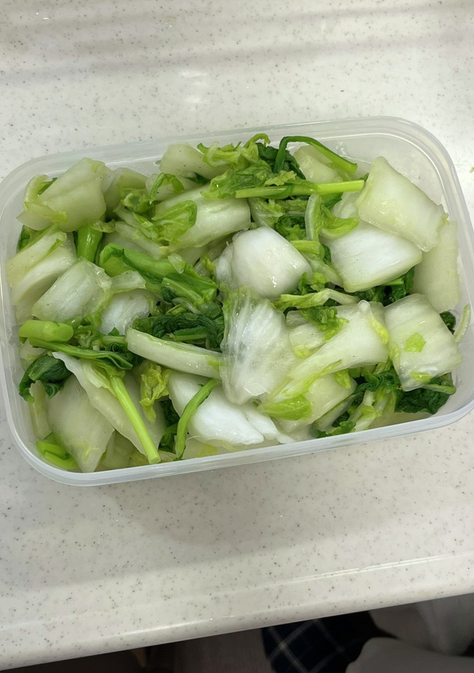 菜の花と白菜の浅漬け-レシピのメイン写真