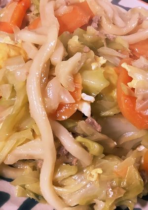 さっぱり焼きうどん-レシピのメイン写真