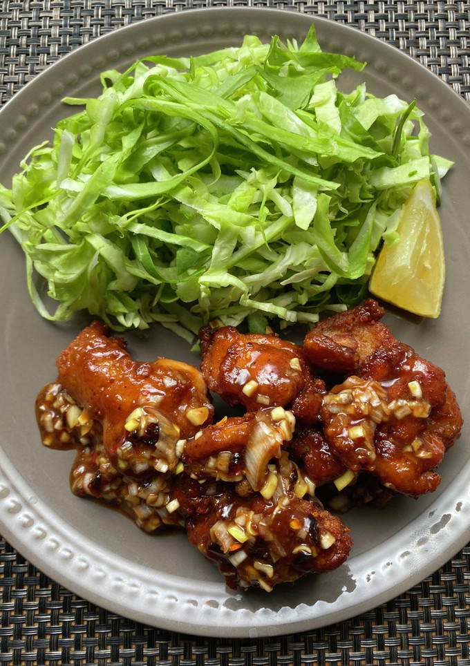 鶏の旨味唐揚げ　ネギソース和え-レシピのメイン写真