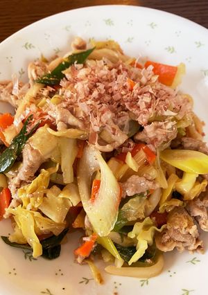 焼きうどん♪-レシピのメイン写真