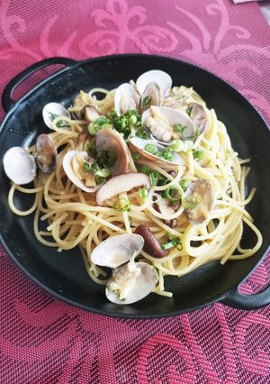 きのことあさりの和風ボンゴレ-レシピのメイン写真