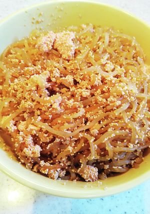 しらたきとたらこのバター醤油炒め-レシピのメイン写真