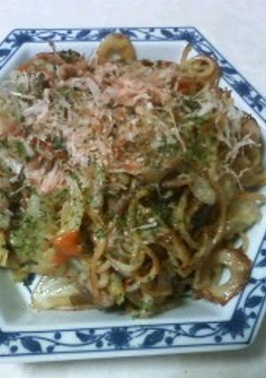 我が家流ソース焼きそば-レシピのメイン写真