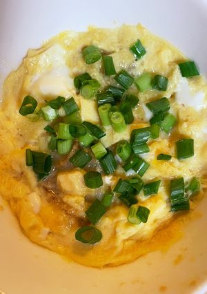 レンジで貝焼き味噌風卵焼き-レシピのメイン写真