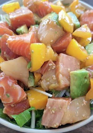 ポキ丼-レシピのメイン写真