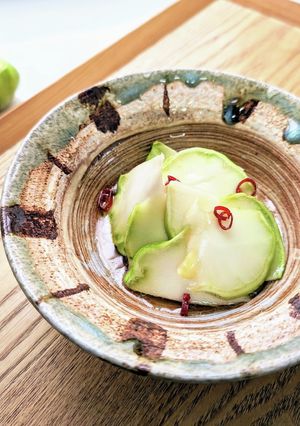 パパッと！国産青ザーサイの中華風浅漬け-レシピのメイン写真