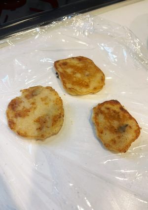 手掴みバナナパンケーキ（離乳食9ヶ月〜）-レシピのメイン写真