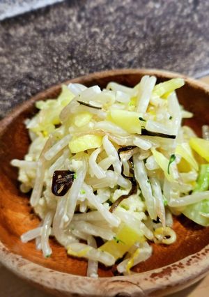 沢庵サラダ-レシピのメイン写真