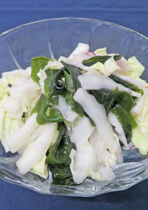 わかめと白菜の海藻サラダ-レシピのメイン写真